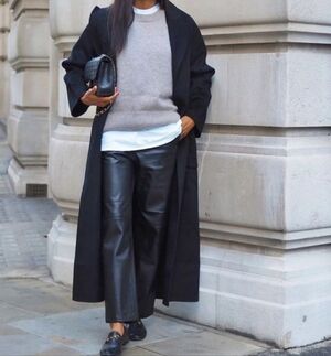 VS2 by Vakko Women’s size 14 100% lamb leather , extra soft leather Black